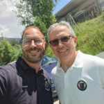 Frank und Robert bei der Alpina-Gemeinschaft Dolomitentour 2025